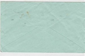 Uganda 1939 to sussex england air mail stamps cover ref 21469