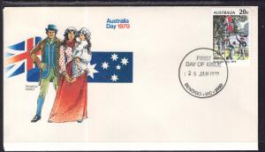 Australia 695 U/A FDC