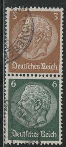 Germany Scott # 416, 419, used, se-tenant, Mi# S151