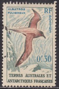 French Southern and Antarctic Territories 12  Albatros In Flight 1959