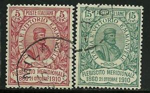Italy # 117-18, Used, B1.15