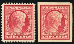 367-68, Mint VF H 2¢ Nice Looking Stamps! SCV $17.00