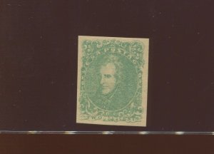 Confederate States 3 Jackson Mint Stamp with PF & Graded PSE Cert XF-Sup 95