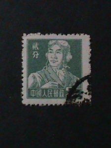 ​CHINA-1955-SC#275 VARIOUS PROFESSION-PILOT-USED-VF WE SHIP TO WORLDWIDE