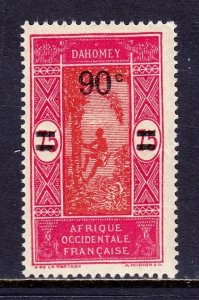 Dahomey - Scott #91 - MLH - Patchy gum - SCV $2.00