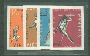 Vietnam/North (Democratic Republic) #276-279v  Single (Complete Set)