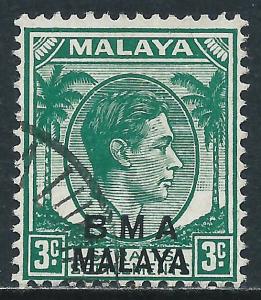 Straits Settlements, Sc #258, 3c Used