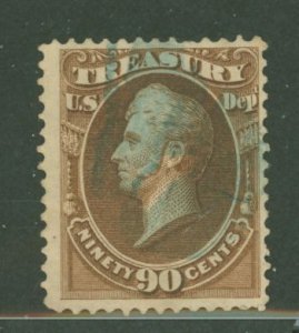 United States #O82  Single