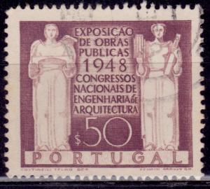Portugal, 1948, Expo of Engineering and Architecture, 50c, sc#693, used