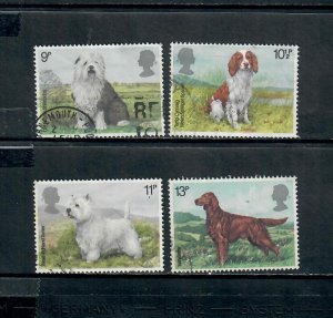 G.B 1979 COMMEMORATIVES  SET  DOGS USED  h 120121