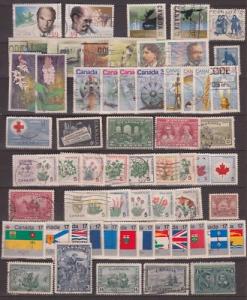 Canada Collection 60 Diff , 9 Complete Sets with older