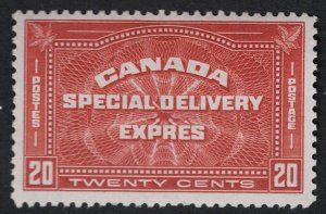 Canada SC# E4 Mint Light Hinged - S17901