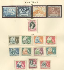 Basutoland #41-56  Single (Complete Set)