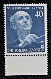 Germany #9N115 MNH Wilhelm Furtwangle1955