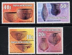 PAPUA NEW GUINEA - 1982 - Native Pottery - Perf 4v Set - Mint Never Hinged