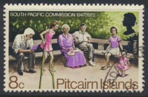 Pitcairn Islands SG 121 SC# 124 Used 1972  South Pacific Commission 