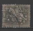 Portugal 771: 2.50e Knight on horseback (from the seal of King Dinis), used, ...