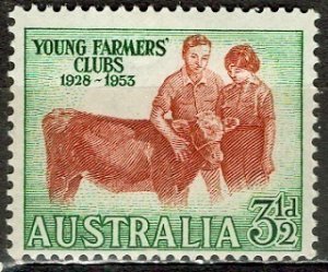 Australia 1953; Sc. # 262; MNH Cpl. Set