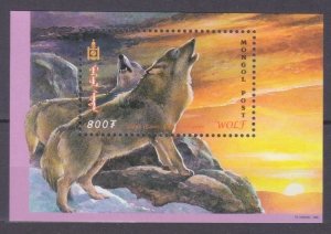 1999 Mongolia 3025/B307 Dogs 4,00 €