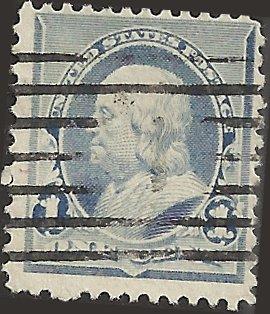 # 219 DULL BLUE USED BEN FRANKLIN SCV-0.75