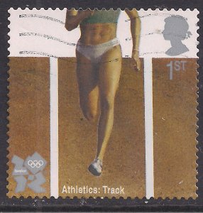 GB 2010 QE2 1st Olympic & Paralympic Athletic self Adhesive SG 3022 ( K319 )