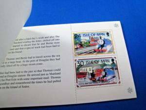 ISLE OF MAN  -  SCOTT # 661C  -  THOMAS THE TANK ENGINE BOOKLET  -  MNH