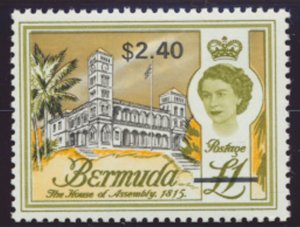 Bermuda SG 248  SC # 254 MNH Decimal Currency 1970  see scans 
