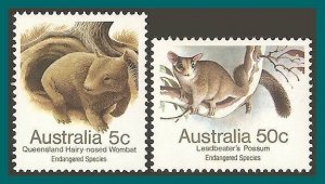 Australia 1983 Animals 2, reprints, MNH  #786a,793a,SG784a,SG796a