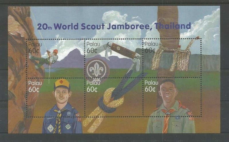 2002 Palau Scouts Jamboree Baden Powell ms6