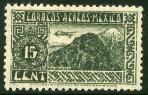 MEXICO C172, 15c 1934 Definitive Wmk Gobierno... 279 UNUSED, H OG. F-VF.