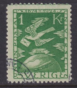 Sweden, Scott 225, used