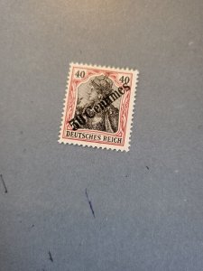 Stamps German Offices in Turkey Scott #58 hinged