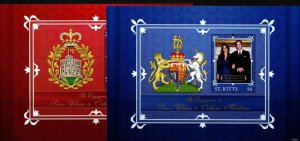 ST.KITTS SGMS1041 2011 ROYAL WEDDING  MNH