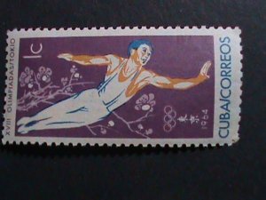 ​ ​CUBA-1964 SC#852//857 SUMMER OLYMPIC GAMES TOKYO'64 MNH-VERY FINE