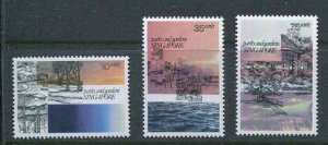 Singapore Sc 292 - 294 1978 Parks & Gardens Set Mint Never Hinged