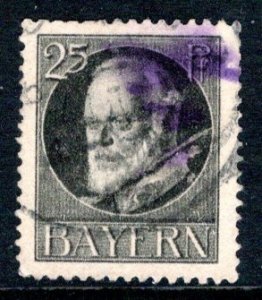 German States Bavaria Scott #103, used