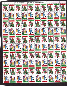 Christmas Seals, Scott # WX252, Printer Mark F, 1974, Lot 230751 -06