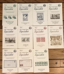 11 Different Volumes of The United States Specialist from 1986