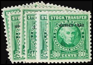 U.S. REV. DATED GREENS RD117-26  Mint (ID # 114511)