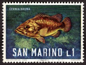 1966, San Marino, 1L, MNH, Sc 643