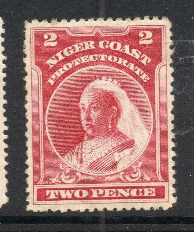 Niger Coast 1894-97 Early Issue Fine Mint Hinged 2d. 303806