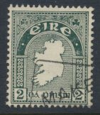 Ireland Eire SG 114 Map  of Ireland Used  please read details and see scan