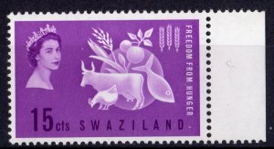 Swaziland 1963 Sc#108 FREEDOM FROM HUNGER ISSUE FAUNA (1) MNH