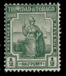 TRINIDAD & TOBAGO GV SG149, ½d green, M MINT.