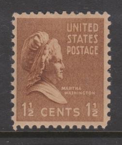 USA #805 Martha Washington MH