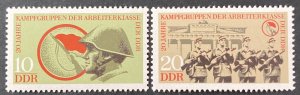 Germany DDR 1973 #1487-8, Militia, Wholesale Lot of 5, MNH, CV $2.75