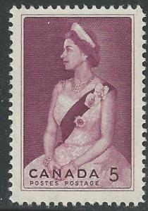 Canada # 433 QE II  Royal Visit 1964   (1)  Unused VLH