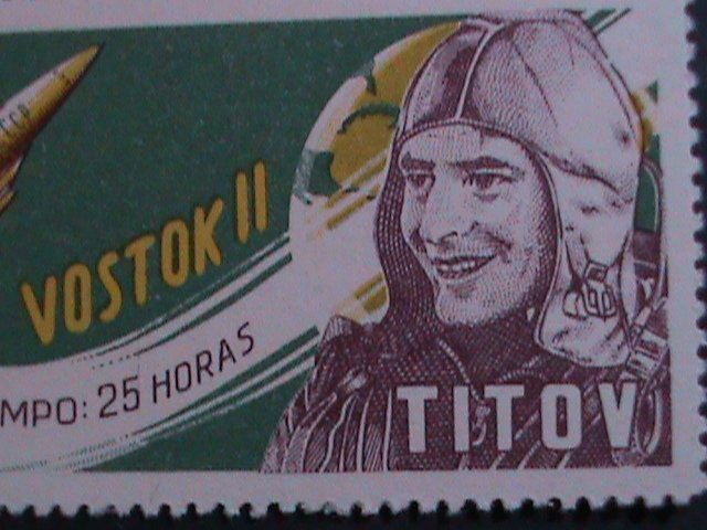 ​CUBA -1963-SC#775-7 SOVIET SPACES FLIGHTS- PAIR MNH-OG-VF-60 YEARS OLD-RARE