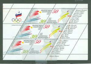 Slovenia #134 Mint (NH) Multiple (Olympics)
