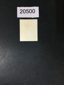 US STAMPS # 210P4 PLATE PROOF ON CARD CAT. $20 LOT #20500